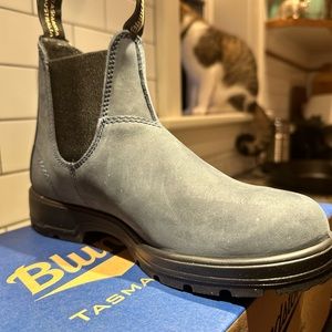 Perfect blueberry Bludstones. Never worn. Brand new.